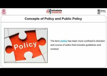 Public Policy Concept Nature and Scope