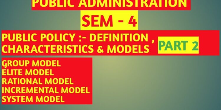 MODELS OF PUBLIC POLICY IN HINDI || PUBLIC POLICY MODELS IN HINDI ||  PART 2