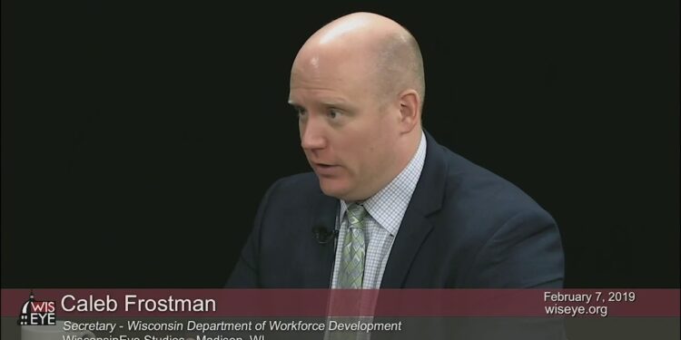 WisEye Morning Minute: Newsmakers – Dept. of Workforce Development Sec. Caleb Frostman